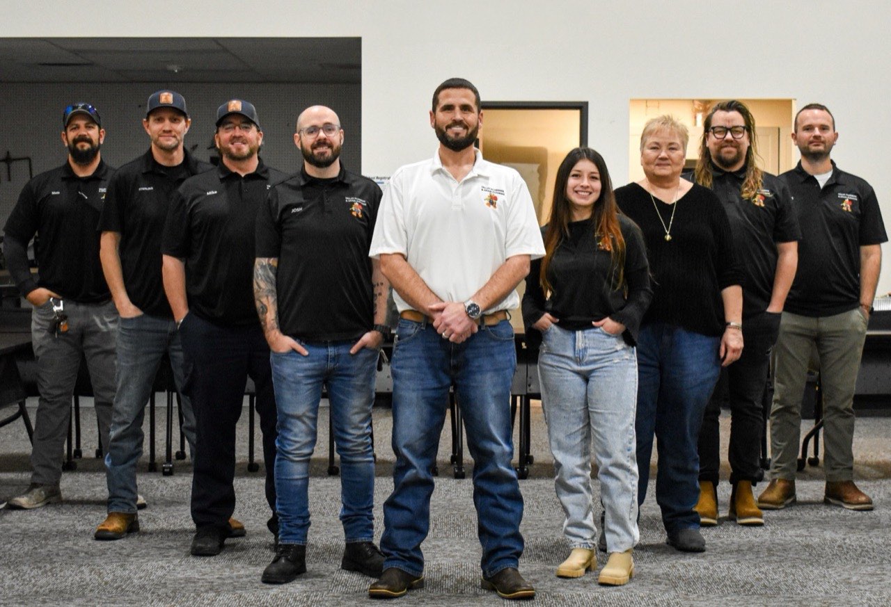 The Valley Plumbing team — owner, technicians, and office staff