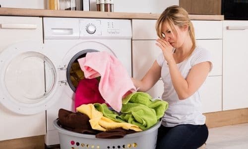 Bad smells from washing machine
