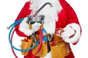 Santa best plumbing costume