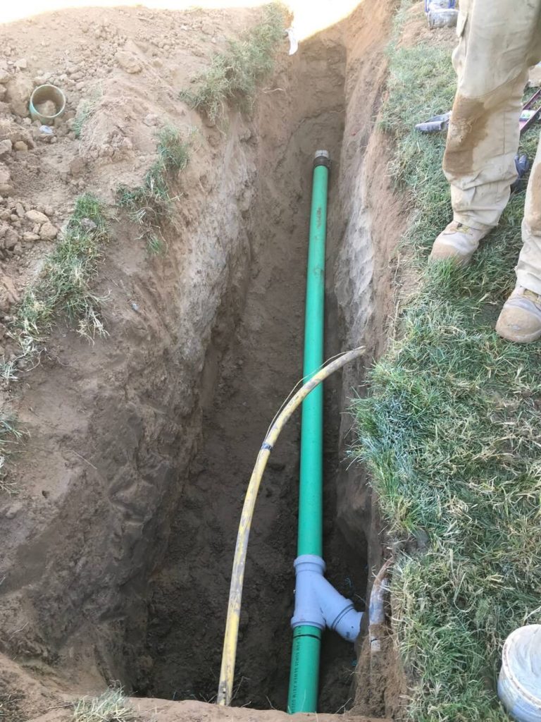 Excavation in Ogden, Utah